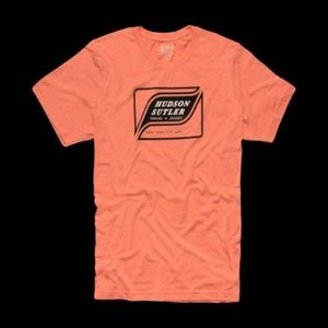 Hudson Sutler Men’s T-Shirt L Large Orange